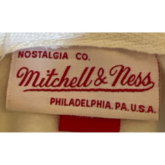 Mitchell & Ness Toronto Raptors Hoodie S White NBA Basketball Dino Mascot - Picture 4 of 7